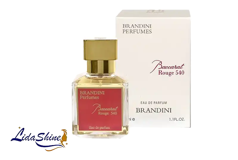 عطر جیبی برندینی مدل Baccarat Rouge حجم 33 میلی لیتر
