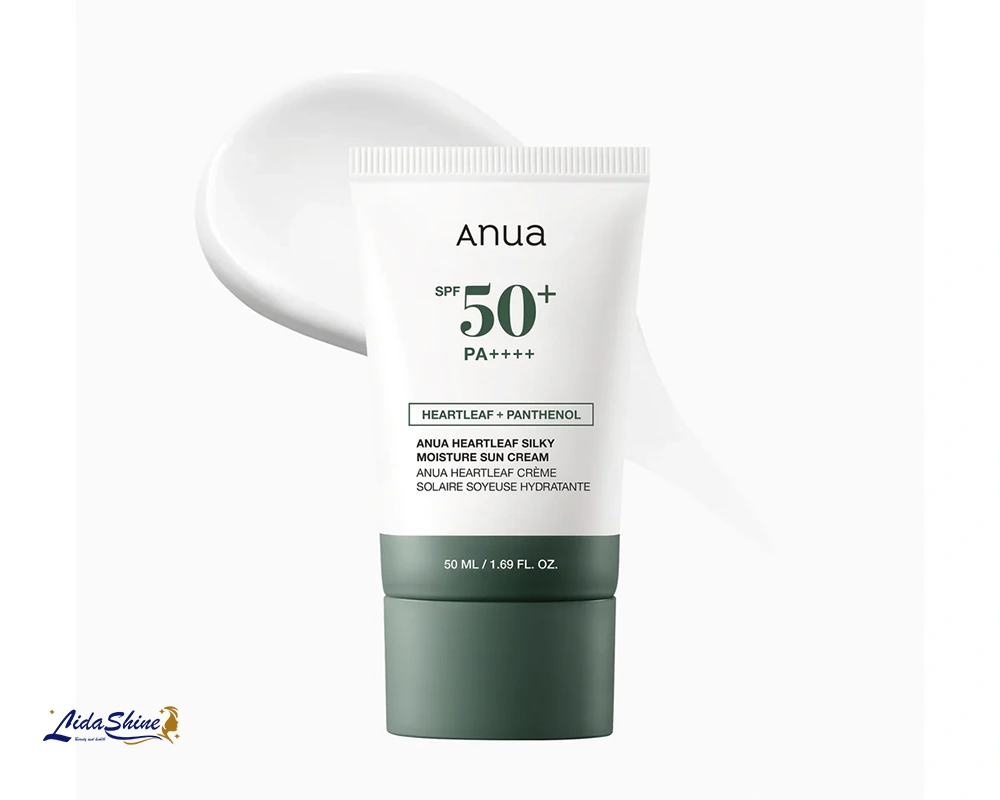 کرم ضد آفتاب آنوا Anua مرطوب کننده و تسکین دهنده 