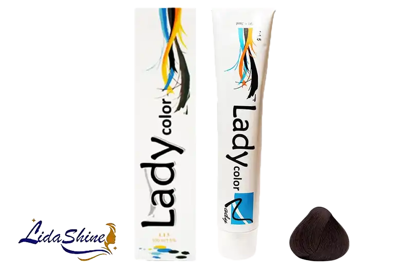 رنگ موی لیدی کالر قهوه ای تیره مدل 3.0 حجم 100 میلی لیتر