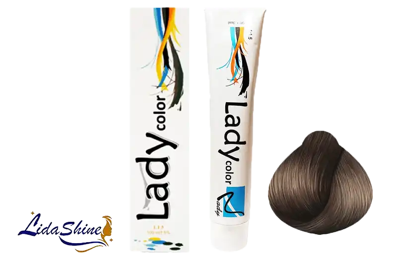 رنگموی لیدی کالر بلوند دودی تیره مدل 6.1 حجم 100 میلی لیتر