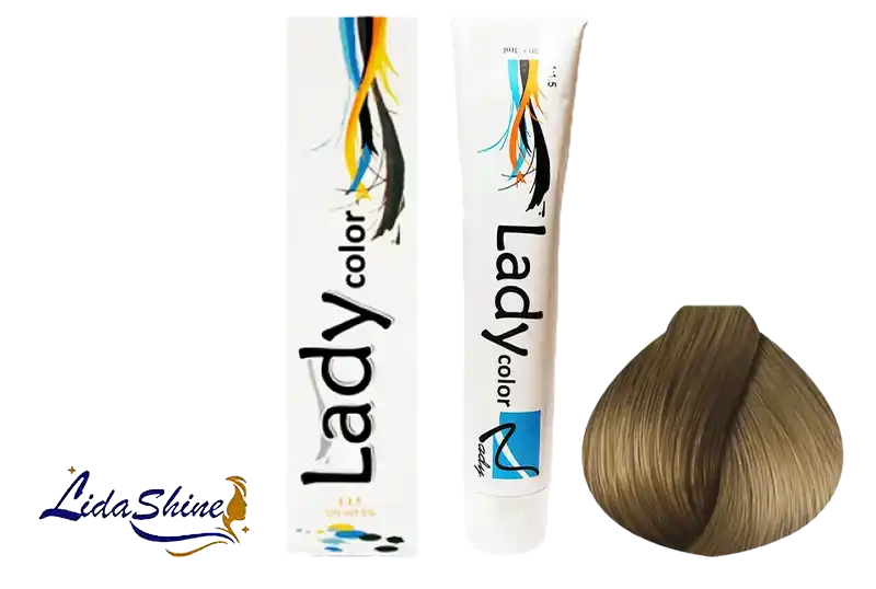 رنگموی لیدی کالر بلوند زیتونی تیره مدل 6.2 حجم 100 میلی لیتر