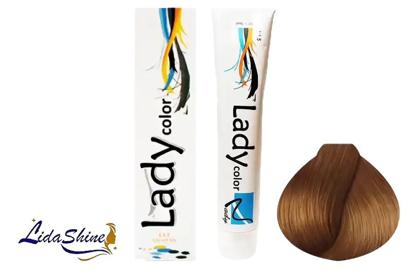 رنگموی لیدی کالر بلوند طلایی تیره مدل 6.3 حجم 100 میلی لیتر