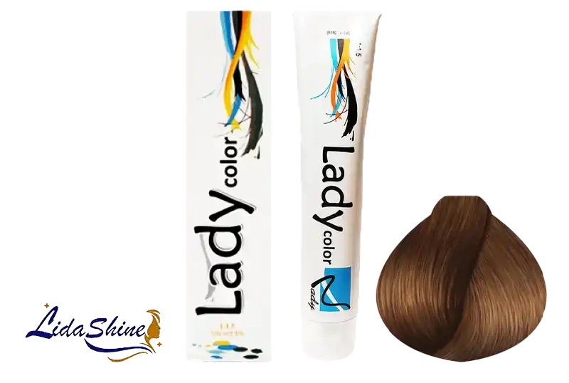 رنگموی لیدی کالر قهوه ای گرم مدل 5.7 حجم 100 میلی لیتر