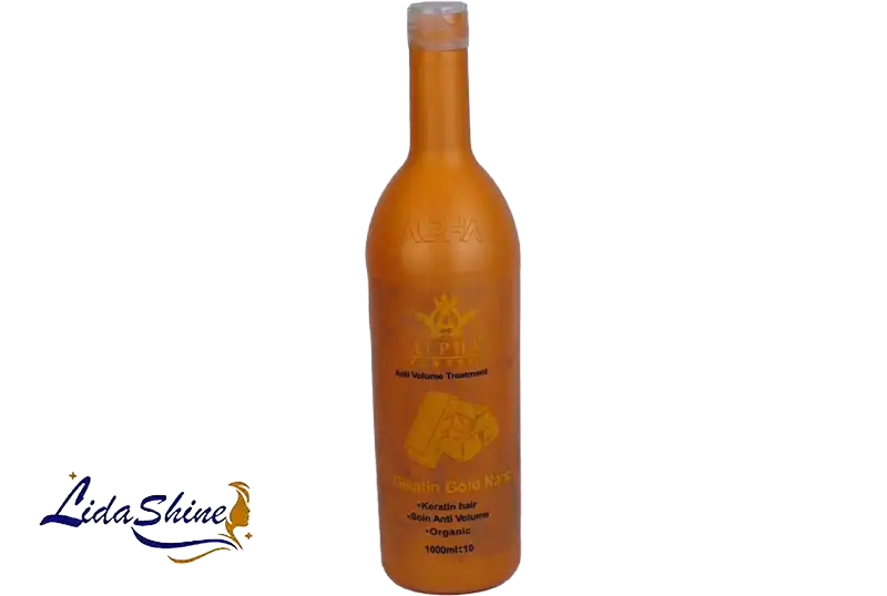 نانو ژل ریباندینگ آلفا مدل GOLD NANO حجم 1000 میلی لیتر