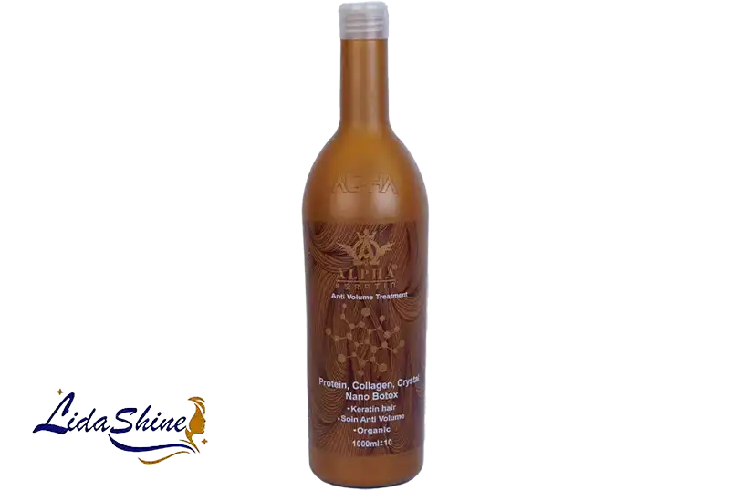 کوکتل انواع مو آلفا مدل قهوه حجم 1000 میلی لیتر