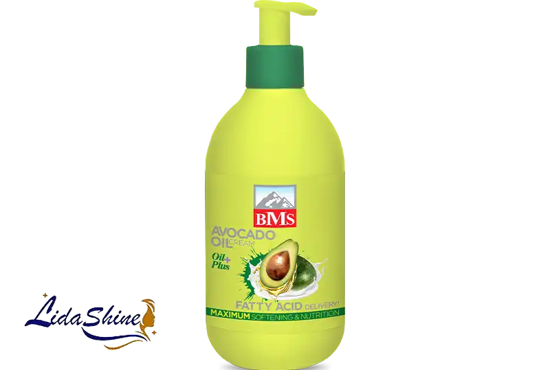 کرم مرطوب کننده بی ام اس مدل آووکادو حجم 300 میلی لیتر