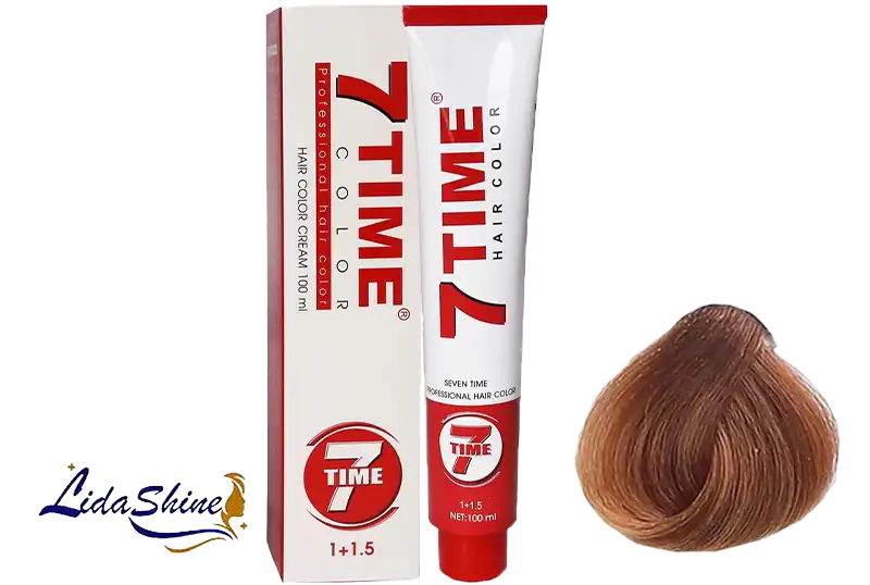  رنگ مو سون تایم رنگ بلوند طلایی روشن مدل G.7 حجم 100 میلی لیتر