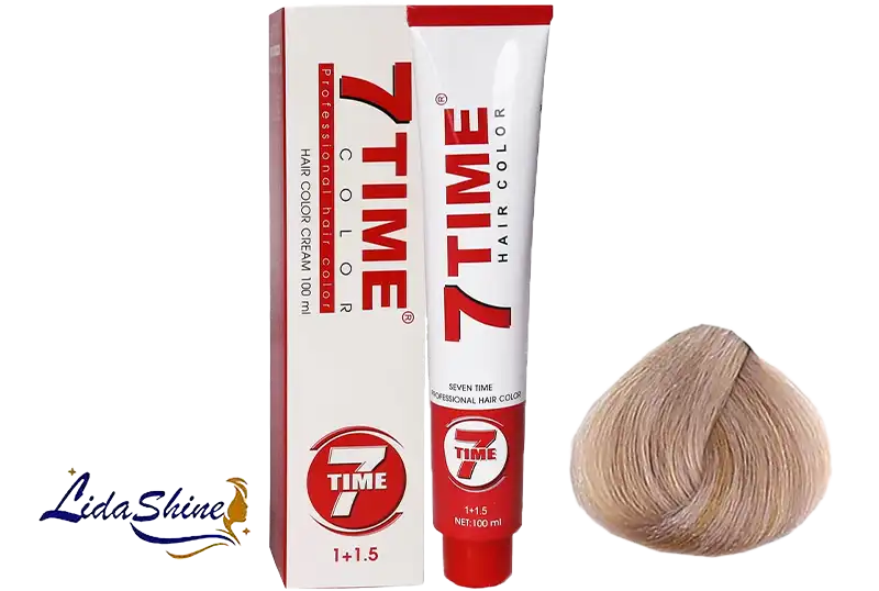 رنگ مو سون تایم رنگ بلوند زیتونی خیلی روشن مدل M.9 حجم 100 میلی لیتر