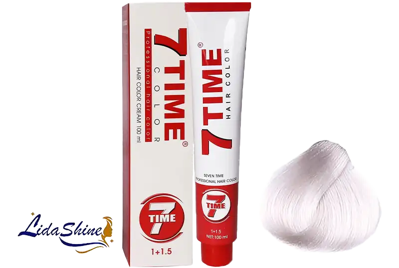 رنگ مو سون تایم رنگ بلوند پلاتینه خاکستری خیلی روشن مدل A.11 حجم 100 میلی لیتر