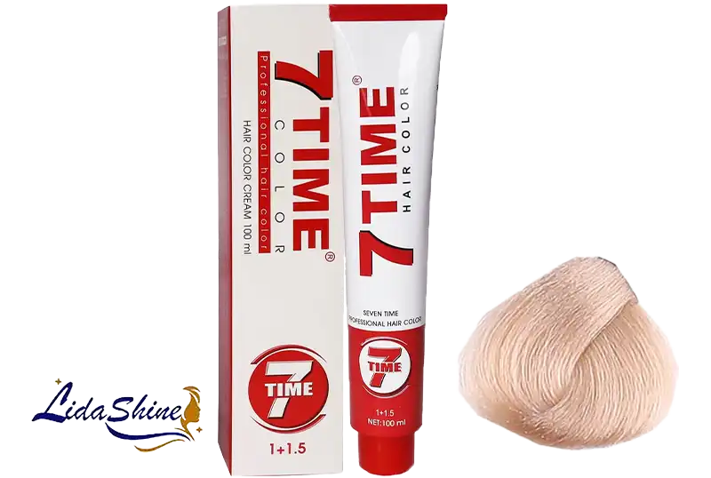 رنگ مو سون تایم رنگ کاراملی مدل L.8 حجم 100 میلی لیتر