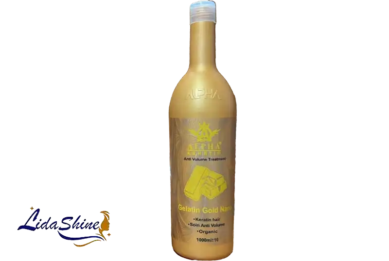 نانو ژل ریباندینگ آلفا مدل GOLD NANO حجم 200 میلی لیتر